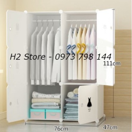 TỔNG KHO TỦ NHỰA LẮP GHÉP 6 Ô CỬA THỜI TRANG ĐỂ ĐỒ ĐA NĂNG THÔNG MINH sâu 47cm