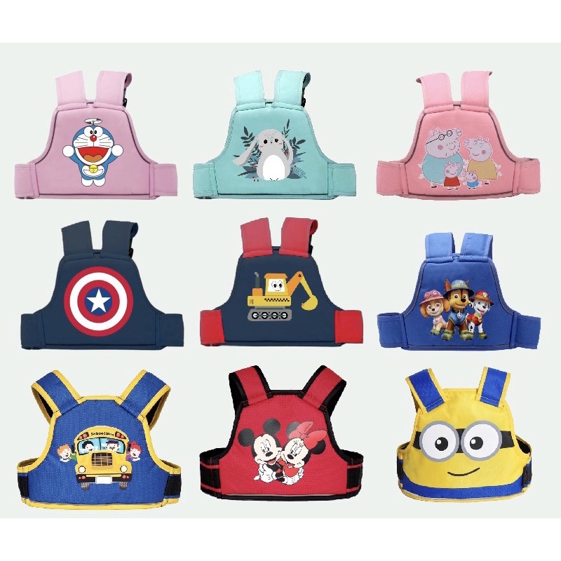 Đai xe máy cho bé chắc chắn, an toàn - D4