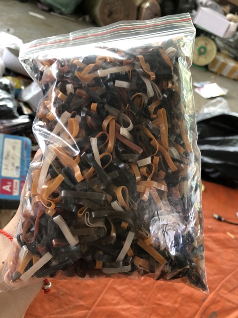 Nịt chun buộc tóc cho bé nhiều màu 200g