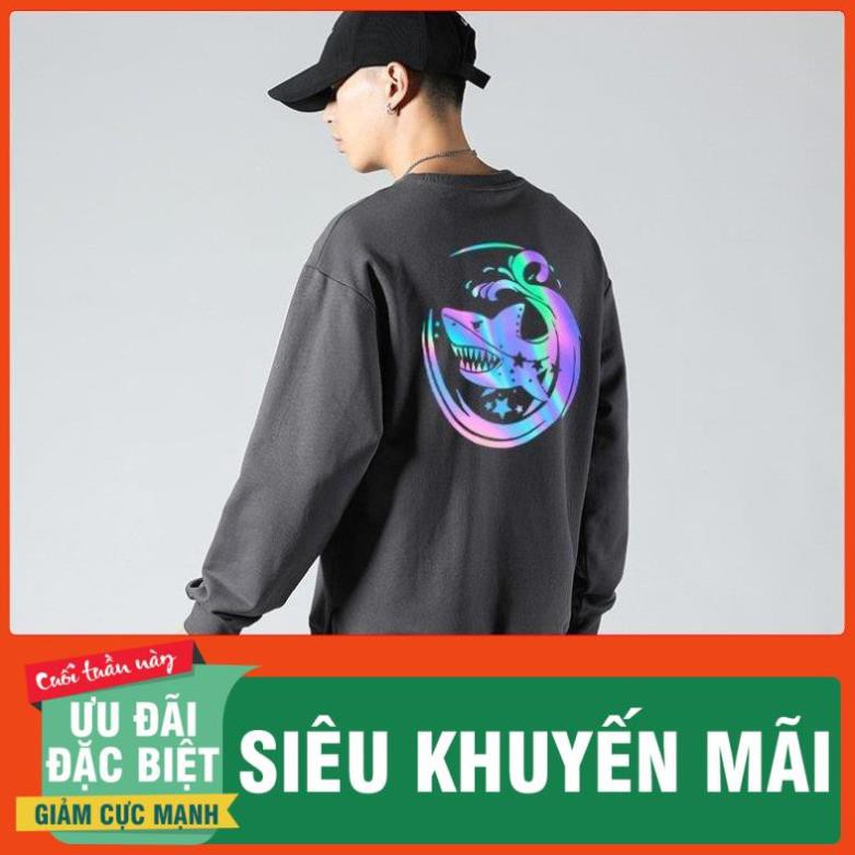 "Áo Sweater Cá Mập 
Phản Quang AS83"