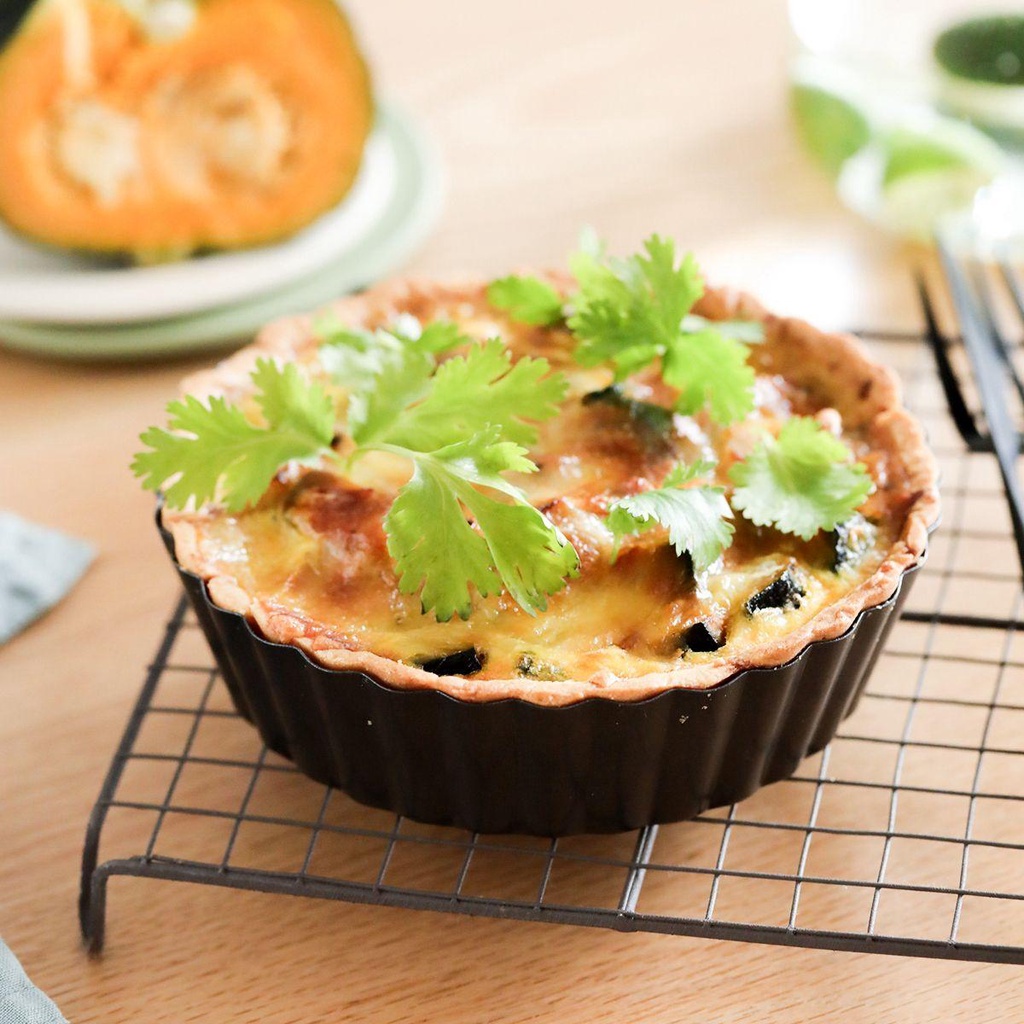 Chảo Làm Bánh Tart Muffin Mini Chống Dính Có Thể Tháo Rời