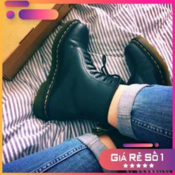 [Sale 3/3]  Giày DR.1460 đen trơn Sale 11 -op1 ' *