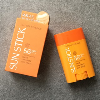 [Nature Republic] Kem Chống Nắng Dạng Thỏi California Aloe Fresh Powdery Sun Stick SPF50+ PA++++