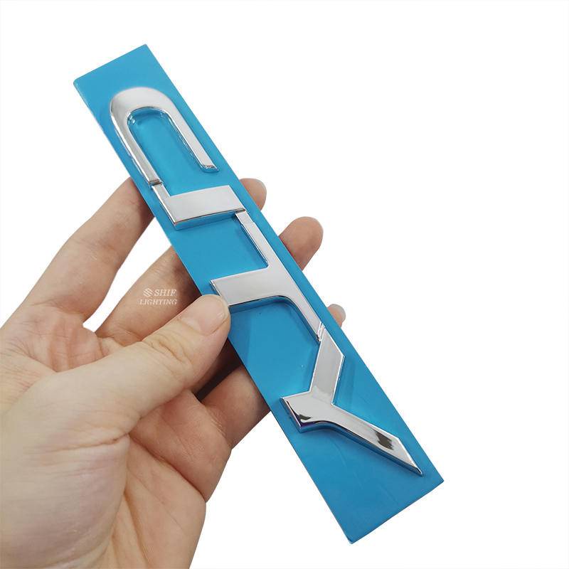 Miếng dán trang trí đuôi xe hơi Honda họa tiết chữ City màu crom / đen độc đáo