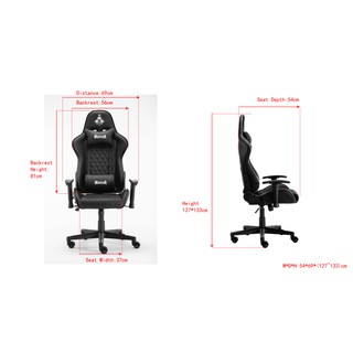 Ghế chơi game Warrior Raider Series WGC205