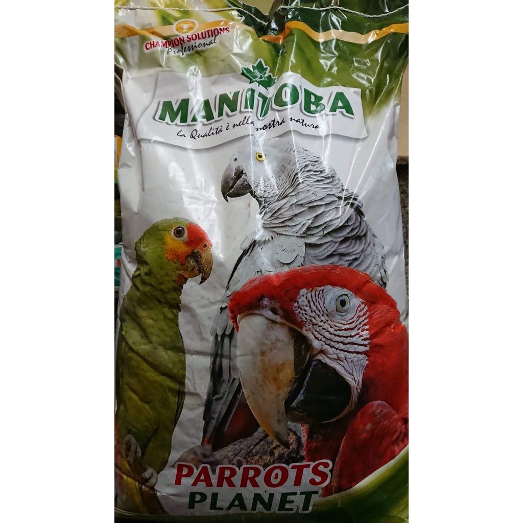 HẠT TRỘN PARROTS PLANET (MANITOBA) CHO CÁC DÒNG VẸT TRUNG VÀ LỚN