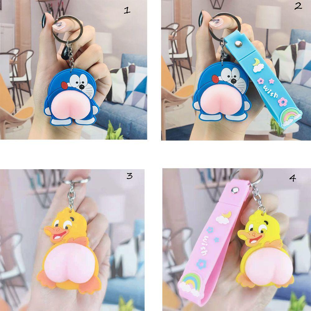 Móc Khóa Hình Mông To Chống Va Đập Dễ Thương MIHAN1