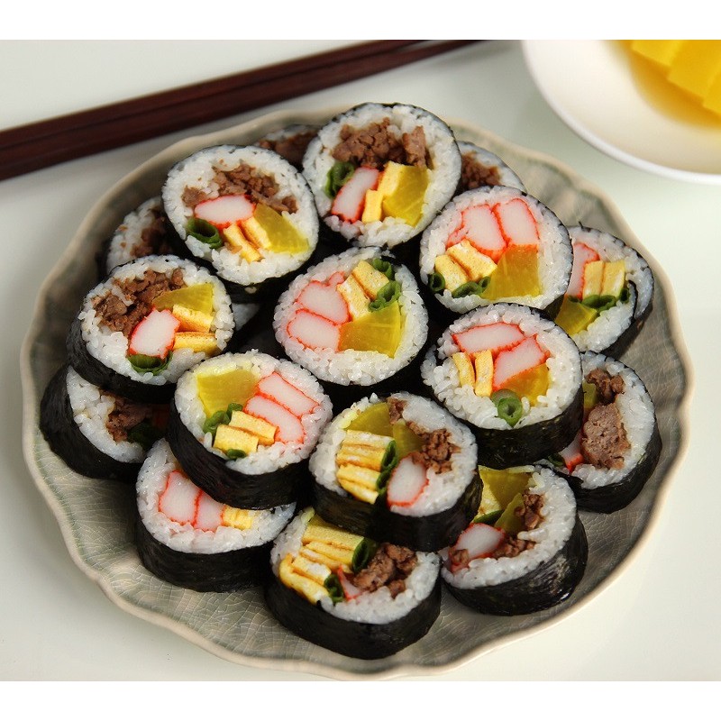 Rong biển làm cơm cuộn sushi Green World gói 10 Lá