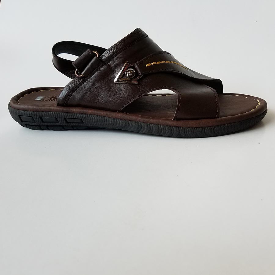 Giày Sandal Nam BIGBEN May Đế da Bò Thật Cao Cấp DN121