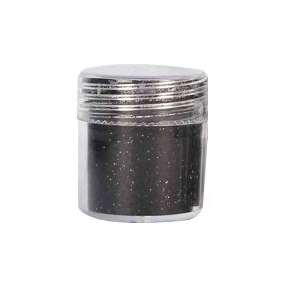 Bột Kim Tuyến Lấp Lánh Màu Đen Trang Trí Móng Tay 4-16