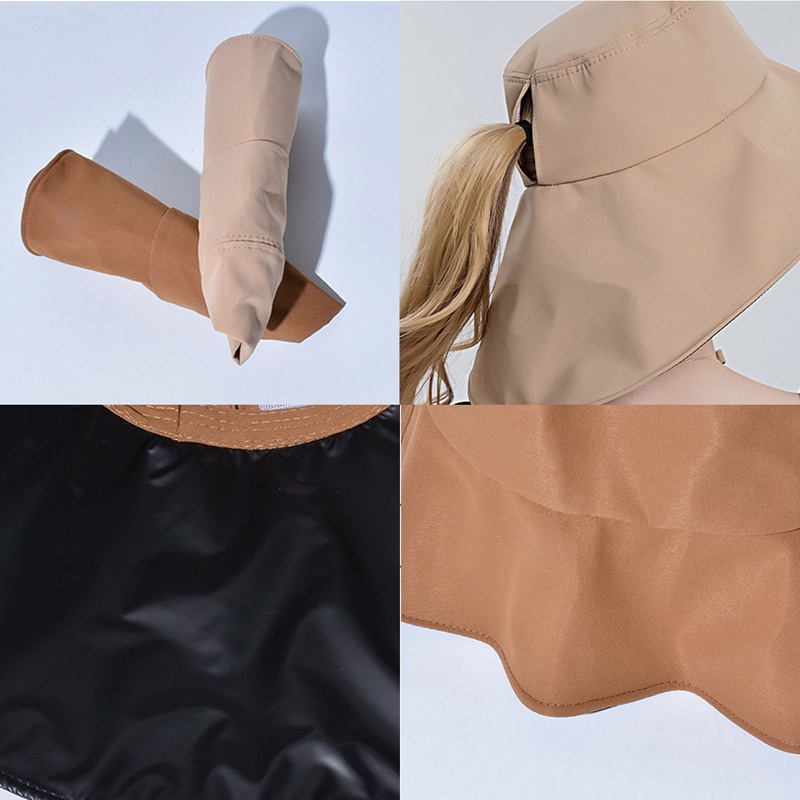 Nón Rộng Vành Chống Tia UV Bằng Vải Cotton Thời Trang Dành Cho Nữ