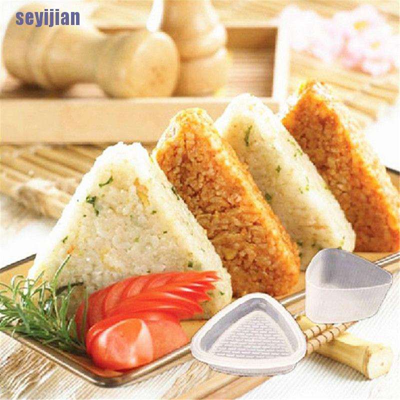 1 Bộ Khuôn Làm Cơm Nắm Hình Tam Giác
