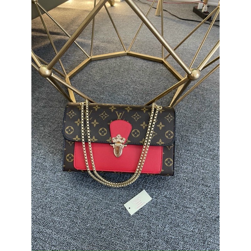 Túi Đeo Chéo Khoá sâp in hoa văn qc loại 1❣️FREESHIP❣️ảnh thật