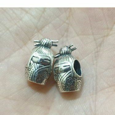 charm bạc 925 búp bê búi búi bạc 925