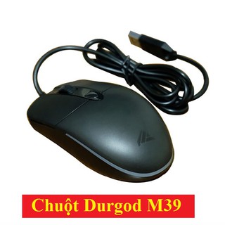 Chuột durgod m39 led rgb 3200 dpi chính hãng
