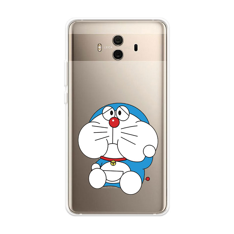 Ốp Lưng Huawei Mate 9 10 Mate9 Pro Mate10 Lite TPU mềm Case Doraemon Two