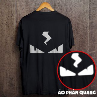 Áo phông phản quang Một màu Tia sét, form rộng tay lỡ chất Cotton freesize cho nam và nữ MODY