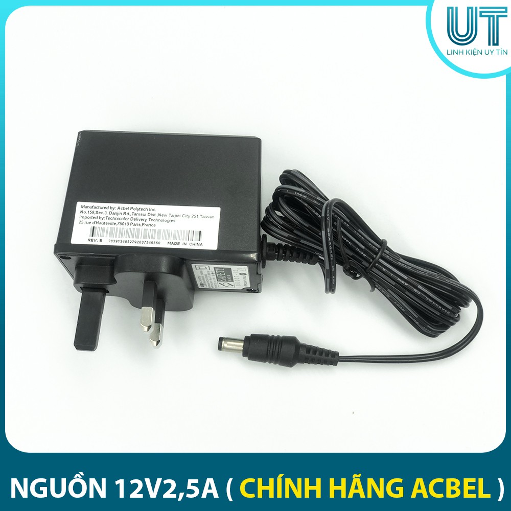 Nguồn Adapter 12V 2.5A chính hãng Acbel