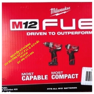 Khoan vit milwaukee m12 2598