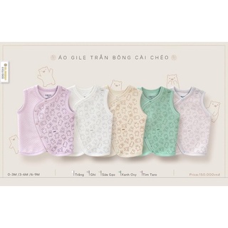 áo gi-lê Trần bông hrnee