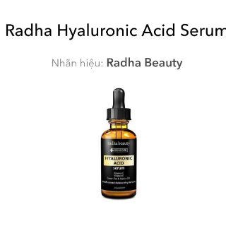 Serum Radha Hyaluronic Acid