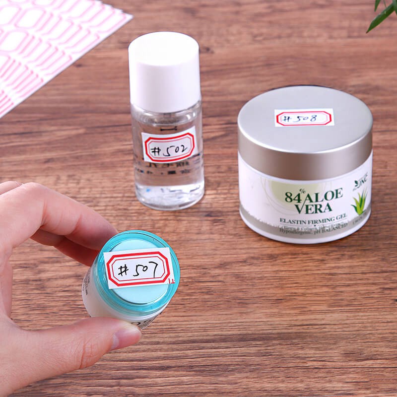 Decal tem size Bộ 64 Thẻ dán đánh dấu Nhãn giá tiền ghi chú