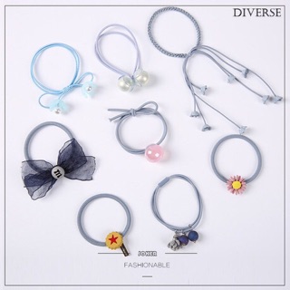 Set 8 Dây Buộc Tóc Kiểu