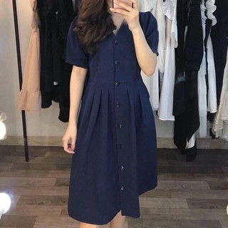 Đầm xếp ly 3 màu thanh lịch ( có hình thật nhà Bo chụp ở cuối nhé)
