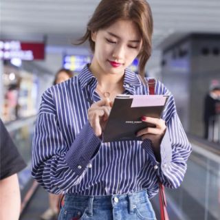 [Ảnh thật+ sẵn size S] áo sơ mi nữ Suzy