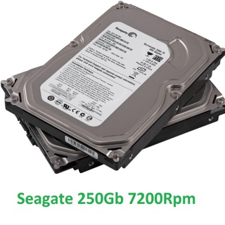 [SALE 10%] Ổ cứng gắn trong HDD Seagate 250GB 7200rpm mỏng 2N SATA 3 3.5” hàng renew