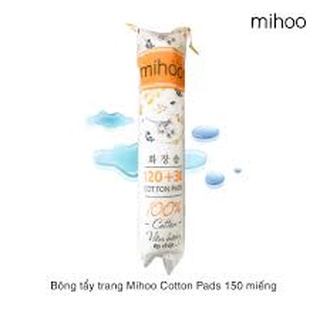 Bông tẩy trang Mihoo (150 miếng)