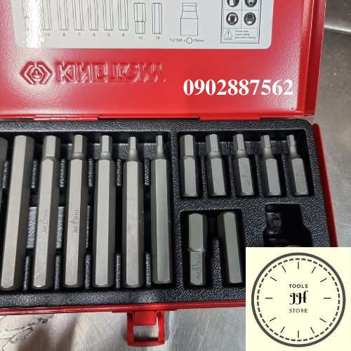 Bộ mũi vít đóng Kingtony 15 món 1015MQ