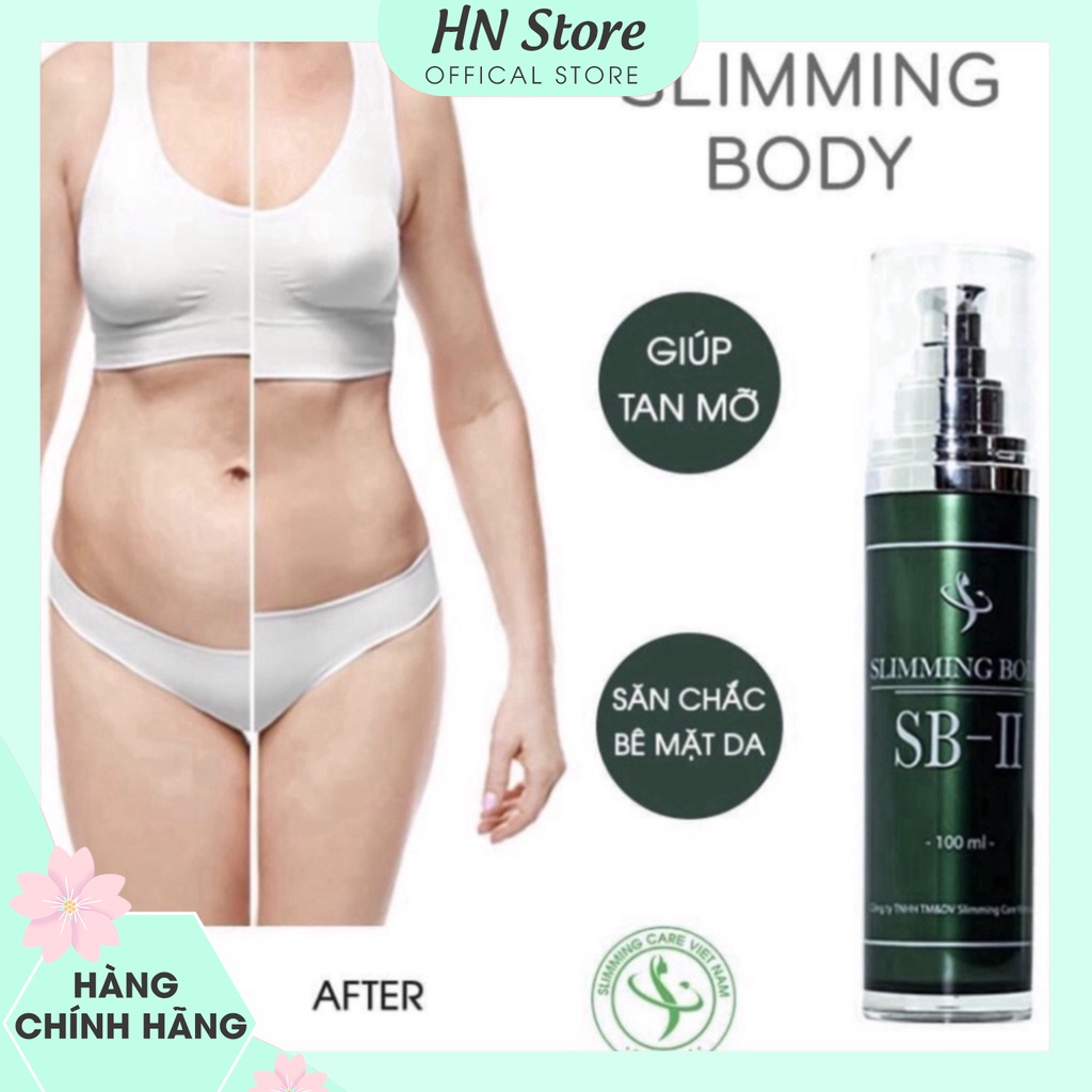 Tinh Dầu Ủ Nóng Tan Mỡ Bụng Slimming Body SBII-Tan Mỡ Bụng Nhanh Chóng🌼