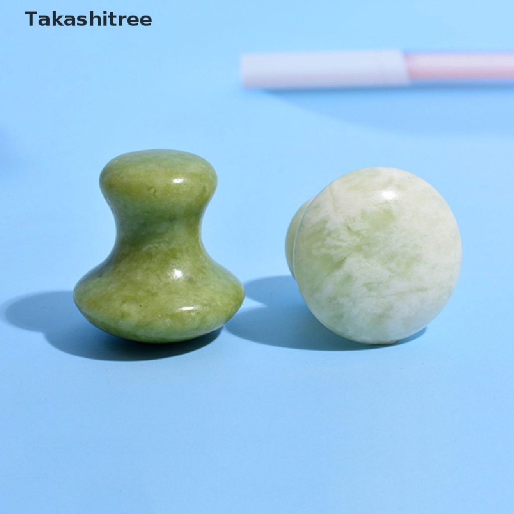 Đá Ngọc Bích Mát Xa Mặt / Lưng / Chân Hình Nấm