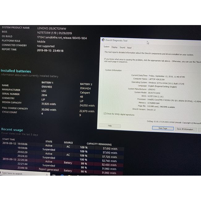 Laptop Lenovo thinkpad T580, i7 – 8550u, 32G, 1TG, touch, WWAN 3G | BigBuy360 - bigbuy360.vn
