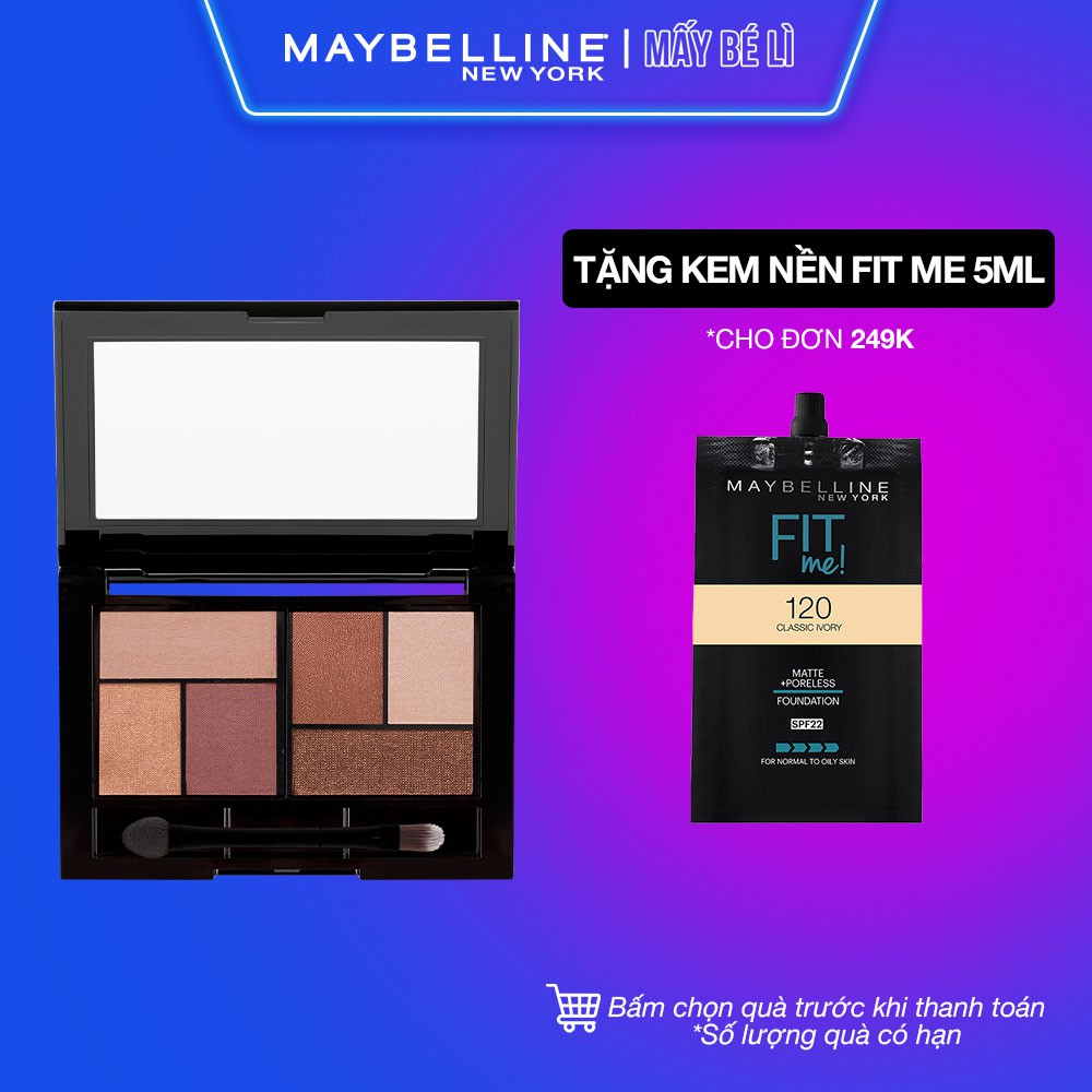 Bảng Phấn Mắt Maybelline New York 6 Màu The City Mini Palette 6.1g | BigBuy360 - bigbuy360.vn