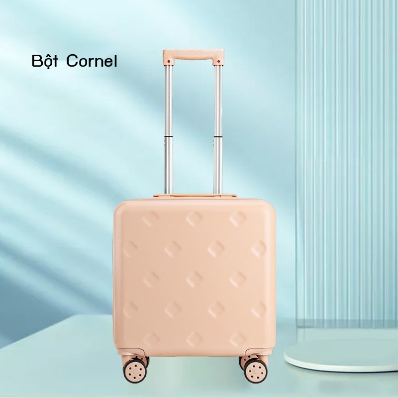 ✧ Hành lý nam 18 inch mini nhỏ gọn nữ xe đẩy mật khẩu 20 vali du lịch dễ thương lên máy bay