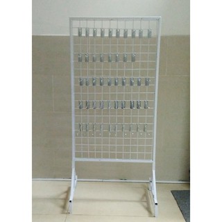 combo khung lưới có chân và tay cài sắt