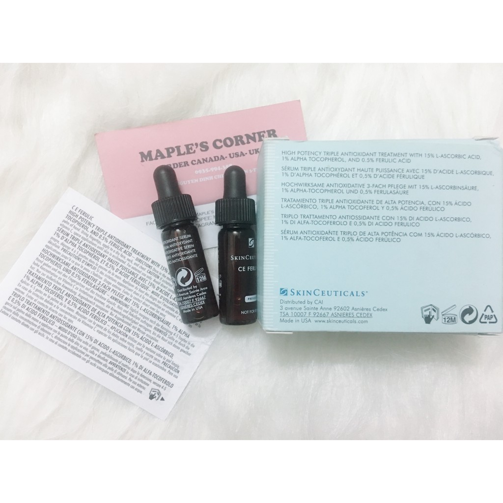 serum dưỡng sáng da Skinceuticals C E ferulic chai 4ml