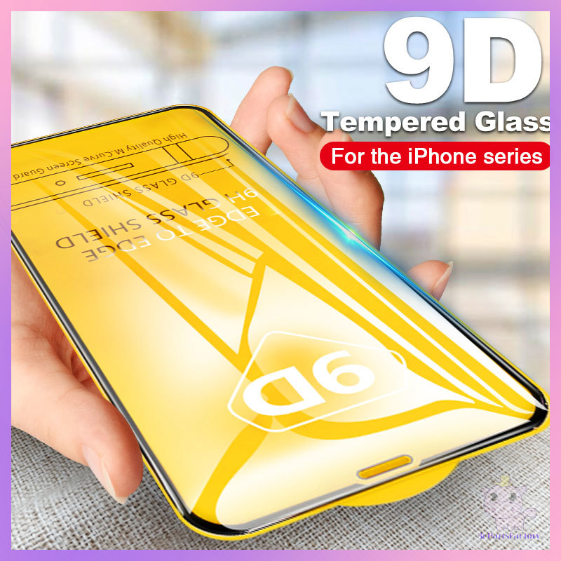 Kính Cường Lực 9d Bảo Vệ Toàn Màn Hình Cho Iphone 11 12 Pro Xs Max X Xr 8 7 6s 6 Plus Se