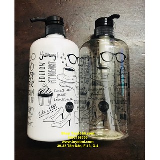 Bình xịt dạng vòi dáng tròn 750ml Japan