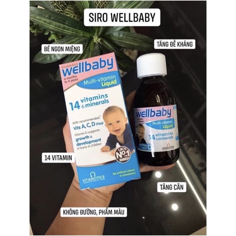 Wellbaby Multi 14Vitamin Uk