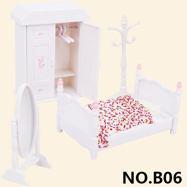 Bộ nội thất mini trang trí cho nhà búp bê