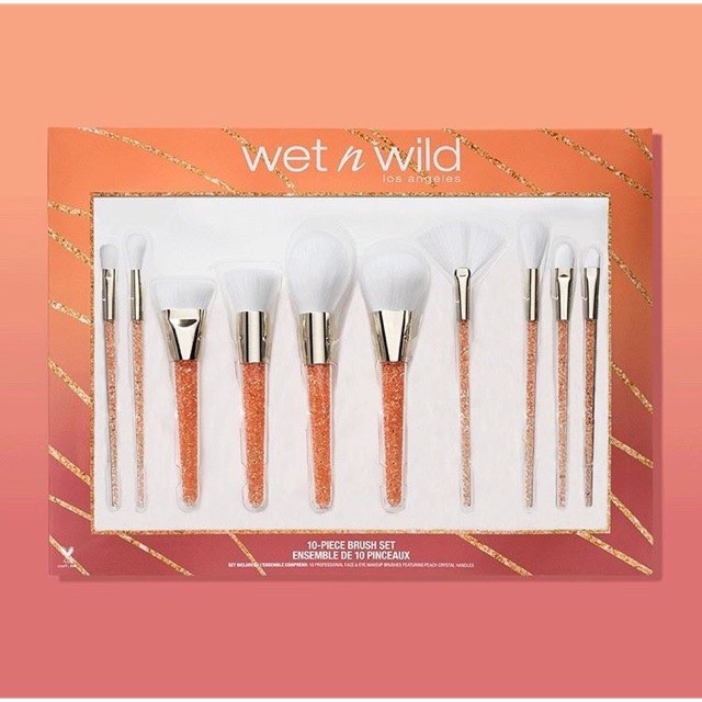 Bộ Cọ Trang Điểm Wet n Wild 10 Piece Brush Set