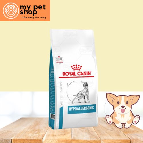 (CÓ SẴN) 2kg THỨC ĂN CHO CHÓ BỊ DỊ ỨNG ROYAL CANIN HYPOALLERGENIC CANINE