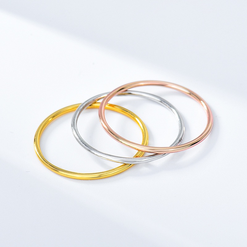 Nhẫn Mạ Bạc 925 Thời Trang Hàn Quốc Cho Nữ