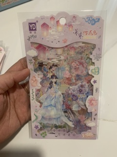 bộ 6 tấm sticker