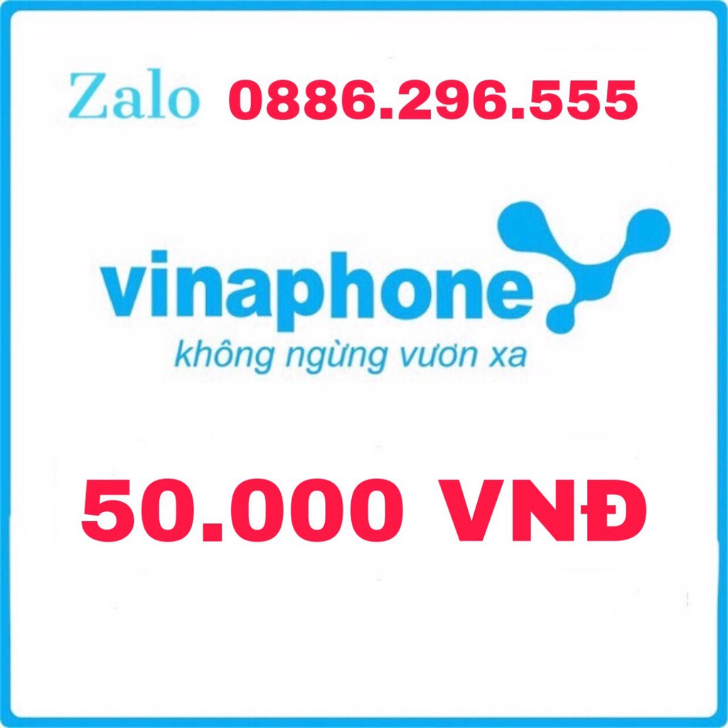 Thẻ cào VinaPhone 50.000đ chiết khấu cao