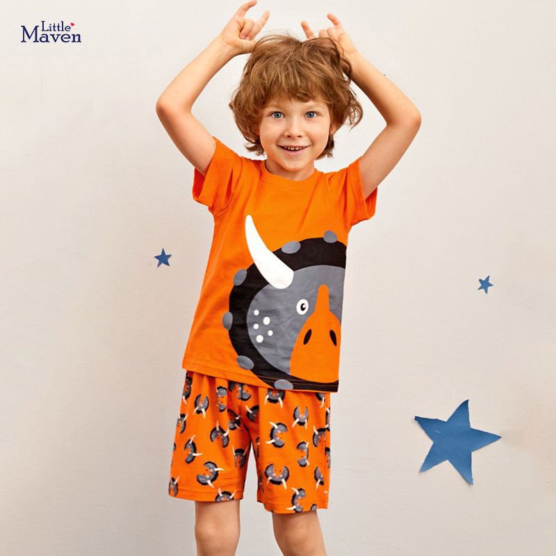 Bộ Maven tê giác sừng Cam chất cotton