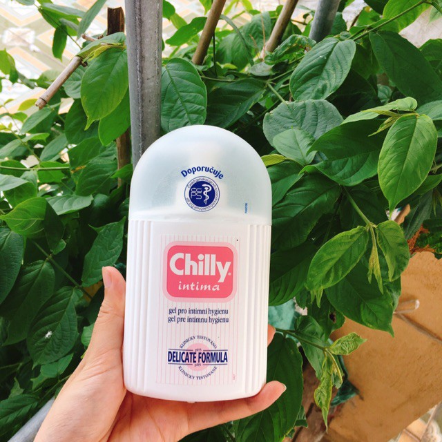 Chilly Gel dung dịch vệ sinh phụ nữ, Delicato (chai 200ml) bán chạy số 1 tại italy / chily